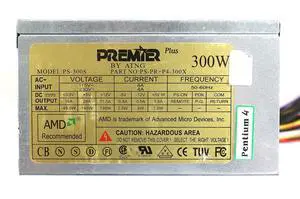 300W POWER SUPPLY ATNG PS-300S P/N PS-PR+P4-300X 300W POWER SUPPLY ATNG PS-300S P/N PS-PR+P4-300X