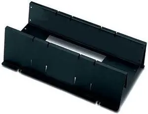 APC AR8160ABLK Cable Management, Power Cable Trough, 600mm wide, black