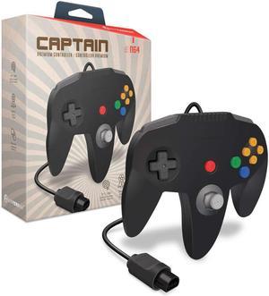 Hyperkin Nintendo 64 "Captain" Premium Controller For N64 - Black