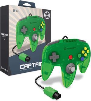 Hyperkin Nintendo 64 "Captain" Premium Controller For N64 - Lime Green