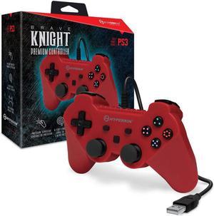 Hyperkin "Brave Knight" Wired Premium Controller for PS3/ PC/ Mac - Red