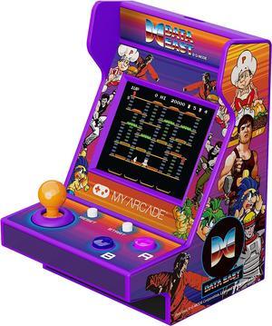 MY ARCADE Data East Hits Pico Player - 3.75" Fully Playable Portable Tiny Arcade Machine with 108 Retro Games, 2" Screen Color display, Battery Powered
