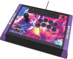 HORI PlayStation 5 Fighting Stick Alpha (Street Fighter 6 Edition) - Tournament Grade Fightstick for PS5, PS4, PC - Officially Licensed by Sony and Capcom