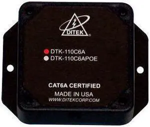 DTK-110C6APOE DITEK CAT6A POE SURGE PROT/110IN/OUT