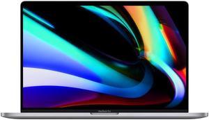 Refurbished Apple A Grade Macbook Pro 16inch Retina DG Space Gray Touch Bar 26Ghz 6Core i7 2019 MVVJ2LLA 256GB SSD 16GB Memory 3072x1920 Display Mac OS Power Adapter Included
