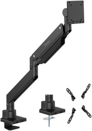 Pixio PS2S Titan Black Premium Single Monitor Arm Ultrawide Heavy-Duty Stand fits up to 57 inch Monitors Holds up to 59.4lbs VESA Compatible Integrated Cable Management Height Tilt Swivel Adjustable
