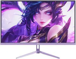 Pixio PX278 Wave Purple 27" Fast IPS FHD 2560 x 1440 180Hz Refresh Rate 1ms GTG Response Time Adaptive Sync Purple Gaming Monitor Purple