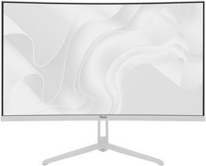 Pixio PXC248WAVE White 24 inch 200Hz Refresh Rate FHD 1080p Resolution 1500R Curve Fast VA Panel 1ms GTG Response Time Adaptive Sync HDR Curved Gaming Monitor White