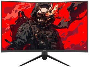 Pixio PXC328 32 inch 180Hz Refresh Rate QHD 1440p Resolution 1500R Curved Fast VA Panel 1ms GTG Response Time Adaptive Sync HDR Curved Gaming Monitor