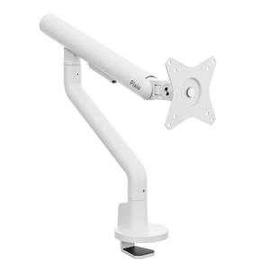 Pixio PS3S Wave White Slim Premium Single Monitor Arm Stand Desk Mount - Fits up to 32 inches Monitors and up to 19.8lbs. VESA Compatibility and Integrated Cable Management Pixio PS3S Wave White Slim Premium Single Monitor Arm Stand Desk Mount - Fits up to 32 inches Monitors and up to 19.8lbs. VESA Compatibility and Integrated Cable Management
