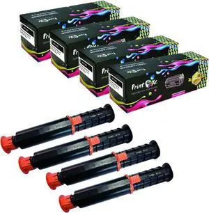 PRINTOXE® Brand 143A / W1143 / W1143Ad Compatible 4 Toner Cartridges for HP Neverstop Printers 1000n / 1000nw / 1001nw and MFP 1202w / 1200nw
