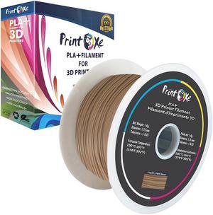 3D PLA+ / Pro PLA Dark Wood Colour Filament for 3D Printers - 1.75 mm Diameter - 1 Kg Net on Spool (2.2 LBs) Dimensional Accuracy +/- 0.03 mm