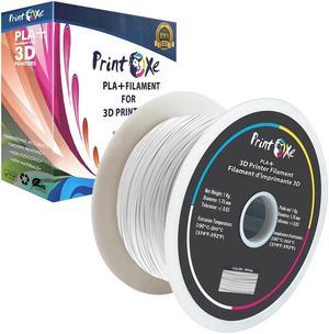 3D PLA+ / Pro PLA White Colour Filament for 3D Printers - 1.75 mm Diameter - 1 Kg Net on Spool (2.2 LBs) Dimensional Accuracy +/- 0.03 mm