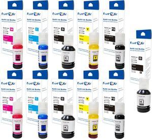 T512 Compatible Ink Refill Bottles 2 Sets 512 + Black of 11 Bottles of 3 Black / 2 PhotoBlack / 2 Cyan /2 Magenta / 2 Yellow for Expression Premium ET-7700 ET-7750