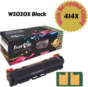 W2020X Black 414X {With Chip} High Yield Toner Cartridge of 414A / W2020A Black for HP Color LaserJet Pro M454dn M454dw M479dw M479fdn M479fdw