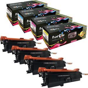 507X Compatible Set High Yield of 507A ; CE400X CE401A CE402A CE403A of 4 Toner Cartridges for  Laserjet Enterprise 500 Color Printers