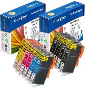 564XL Compatible 10 Ink Cartridges Replacement for HP  With Up To Date Chips (2 Large Black, 2 Photo Black, 2 Cyan, 2 Magenta, and 2 Yellow) 564