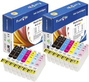 Epson Compatible 14 Ink Cartridges T079 ; 4 Black T079120 , 2 Cyan T079220 , 2 Magenta T079320 , 2 Yellow T079420 , 2 Light Cyan T079520 , & 2 Light Magenta T079620