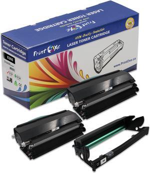 Lexmark Compatible 3 Packs for E260 ( E260A11A ) 2 Toner Cartridges & 1 Drum for ( E260X22G )  for E260 E260D E260DN E360 E360D E360DN E460 E460DN E460DTN E460DW E462 & E462DTN