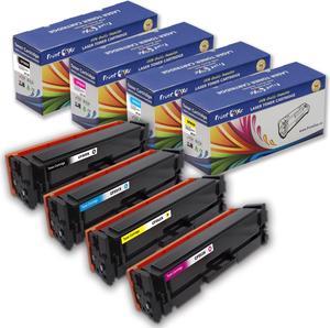 202X Compatible Set High Yield of 202A of 4 Toner CF500X CF501X CF502X CF503X for HP Color Laserjet Pro M254 M254dw M254nw & MFP M281cdw M281fdn M281fdw M280 M280nw