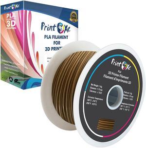 3D Brown Colour PLA Printer Filament 1.75mm Diameter - Net Spool (2.2 LBs) Dimensional Accuracy +/- 0.03 mm