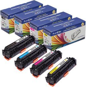 Compatible 304A Set of 4 Toners | CC530A CC531A CC532A CC533A | for Color LaserJet CM2320fxi CM2320n CM2320nf / CP 2020 2024 2025 2026 2027 2320 / 305A CE410A CE411A CE412A CE413A / 312A