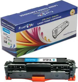 CF381A Compatible Cyan (Blue) Replacement for 312A / 312X Yields 2,700 Pages 81A for HP Color Laserjet Pro MFP M476dn M476dw M476dnw (Non OEM)