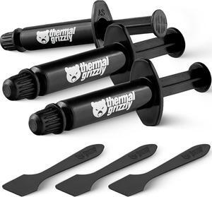 Thermal Grizzly Kryonaut - High-Performance CPU Thermal Paste for Cooling All Processors, Graphics Cards, and Heat Sinks - Thermal Compound for Computers and Consoles (3 Pack Combo)