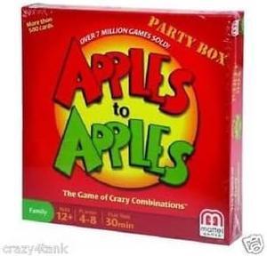 Mattel Apples To Apples Party Box 746775321543