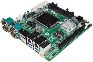 Jetway MI08-00 19th Gen Comet Lake Mini ITX Motherboard, Dual LAN, 4 x COM