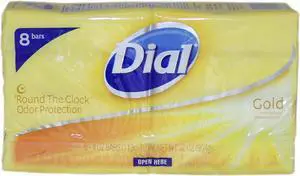 Gold Antibacterial Deodorant Soap - 8 x 4 oz Soap