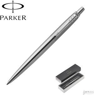 Parker Jotter Ballpoint Pen, Stainless Steel, Chrome Trim