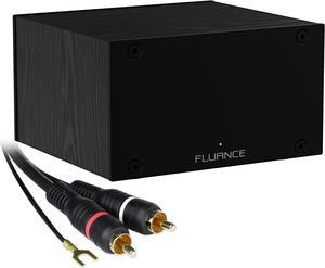 Fluance PA10 High Fidelity Phono Preamp (Preamplifier) with RIAA Equalization for MM Turntables/Vinyl Record Players with RCA Cable (3ft) and Ground Wire (3ft)