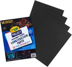 Crayola Black Construction Paper 50 Count