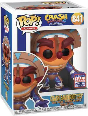 Funko Pop! Crash Bandicoot in Mask Armor 841