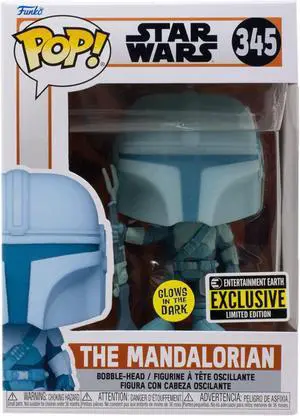 Funko The Mandalorian - Glow in The Dark Exclusive 345