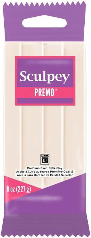 Premo Sculpey Polymer Clay White 8oz