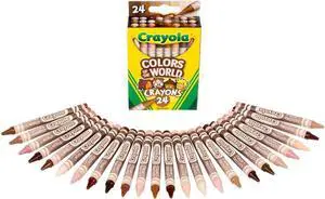 Crayola Crayons Colors of The World 24-pack