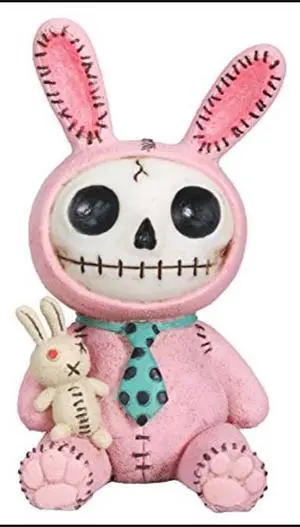 Furrybones - Pink Bun-Bun Signature Skeleton in Bunny Costume