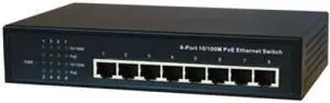 PoE-SW800E 8-Port 10/100 Base-T(x) PoE Switch