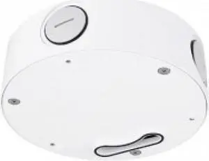 VIVOTEK AM-713 Outdoor Conduit Box for Dome Cameras, Bracket, Aluminium, White