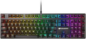 Cougar Vantar MX Mechanical Gaming Keyboard (Red Switch) with RGB (Black)