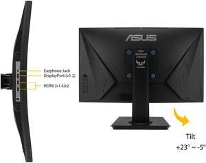 TUF Gaming VG32VQ 31.5" WQHD Curved Screen WLED Gaming LCD Monitor - 16:9 - Blac