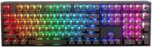 Ducky ONE 3 Aura RGB Black, Full Size Mechanical Keyboard - Full Size - Red Switch 51336 (DKON2108ST-RUSPDABAAAC1)