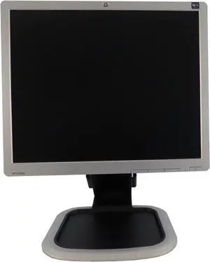 HP LA1951G 19" Monitor, 1280 X 1024 RES, 5MS, 250 CD/M2, Tilt-Height-Pivot adj.