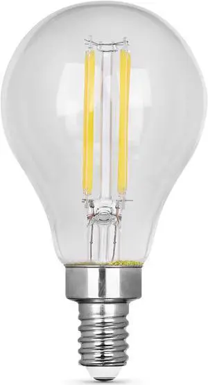 Feit Electric BPA1575C/827/FIL/2 2-Pack 75W A15 Crystal Clear LED Light Bulbs. This 2700K Soft write  light is dimmable