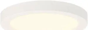 Westinghouse 6111900 5 Inch, 11 Watt LED Indoor Flush Mount Ceiling Fixture with color temperature selection