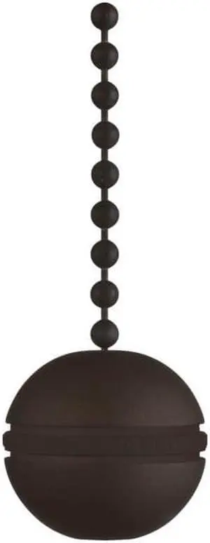 Westinghouse 7709600 Decorative Ball Oil Rubbed Bronze Finish Pull Chain 6 pack.
