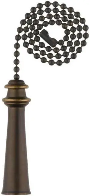 Westinghouse 7721400 Oil Rubbed Bronze Finish Trophy Pull Chain 6 pack