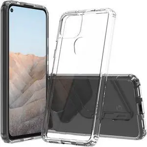 AquaFlex Transparent Anti-Shock Clear Phone Case Cover for Google Pixel 5a 5G
